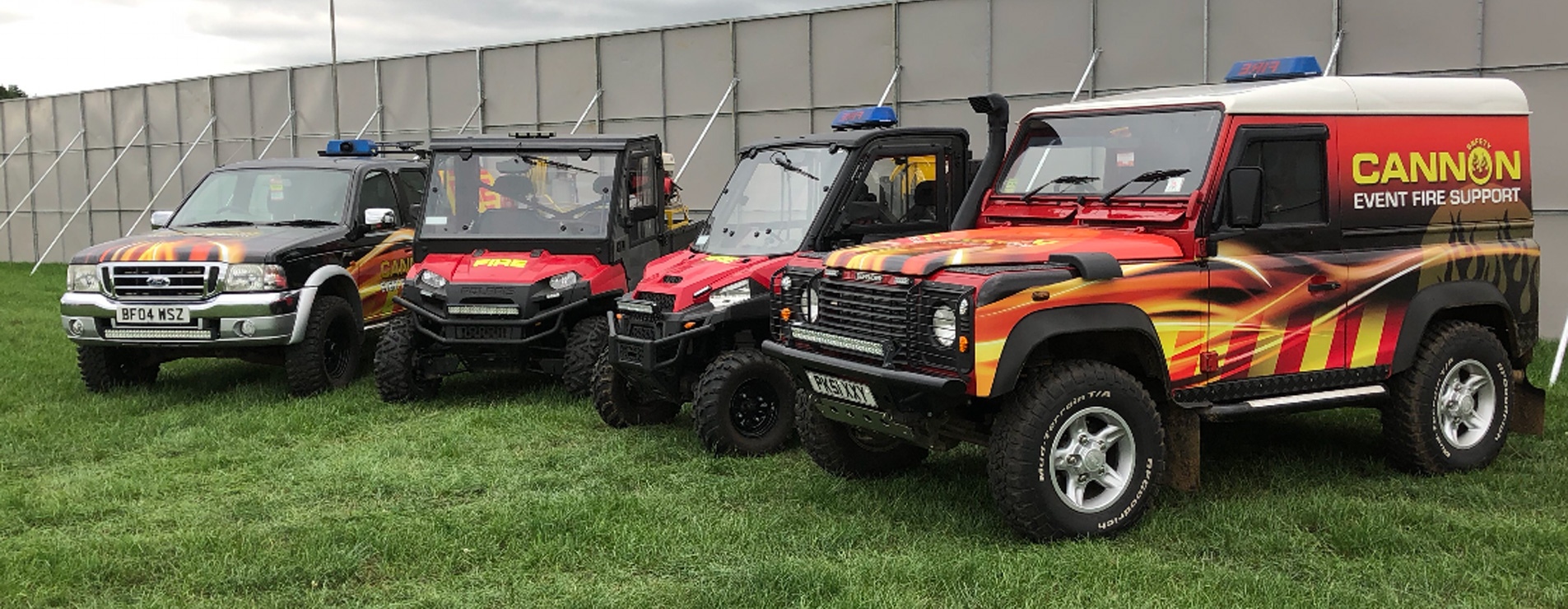 Cannon safety vehicles