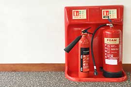 fire extinguishers